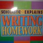 Scholastic Explains WRITING HOMEWORK For Grades 2 & 3 $5.00/INCLUDES SHIPPING!