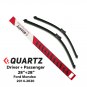 Quartz Special Front Wiper Blade Pair Original Fitment For Ford Mondeo 2014-2020