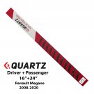 Quartz Special Front Wiper Blade Pair Original Fitment For Renault Megane 2008-2020