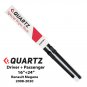 Quartz Special Front Wiper Blade Pair Original Fitment For Renault Megane 2008-2020