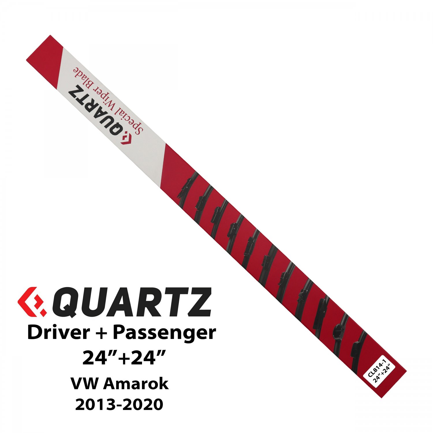 Quartz Special Front Wiper Blade Pair Original Fitment For VW Amarok 2013-2020