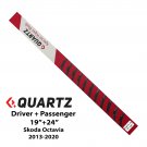 Quartz Special Front Wiper Blade Pair Original Fitment For Skoda Octavia 2013-2020