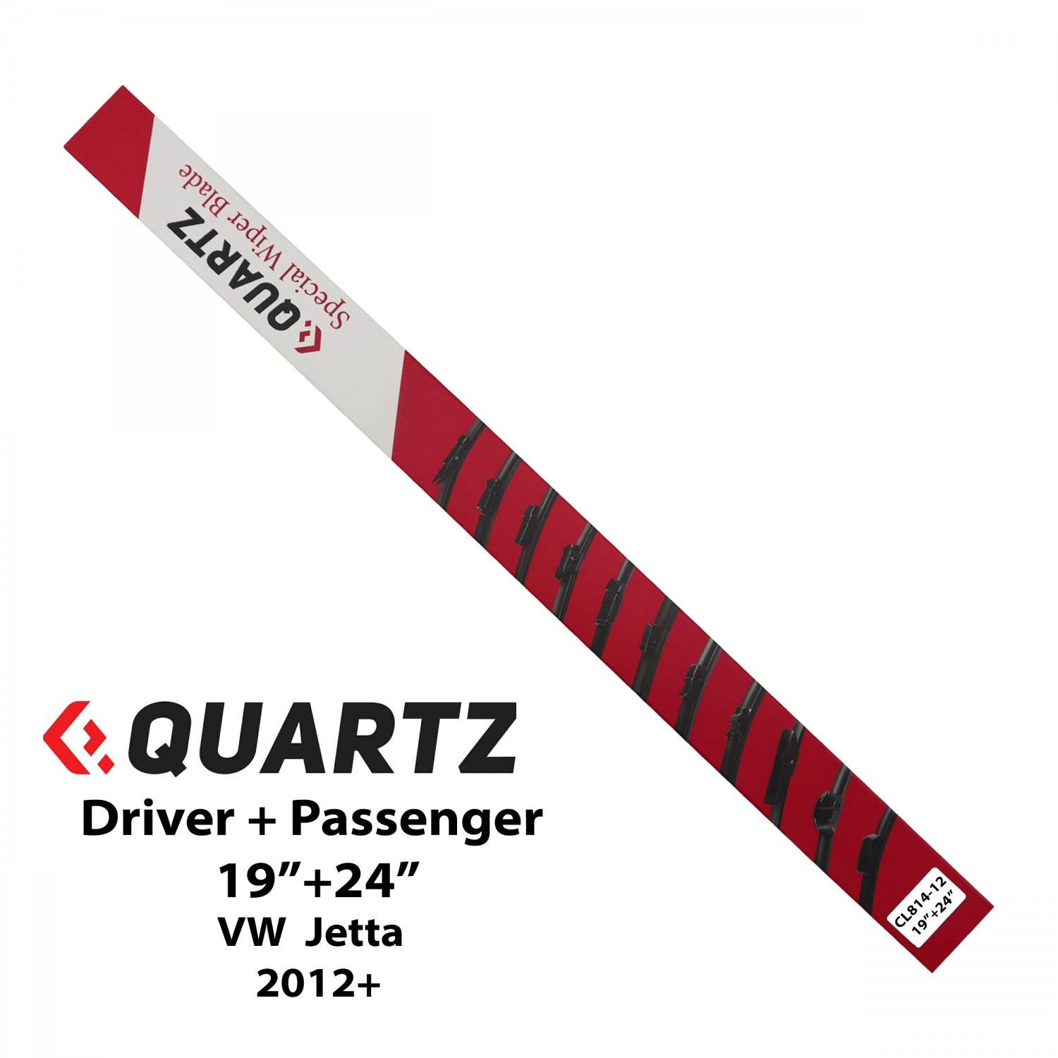 Quartz Special Front Wiper Blade Pair Original Fitment For VW Jetta 2012 Onwards