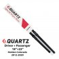 Quartz Special Front Wiper Blade Pair Original Fitment For Holden Colorado 2012-2020