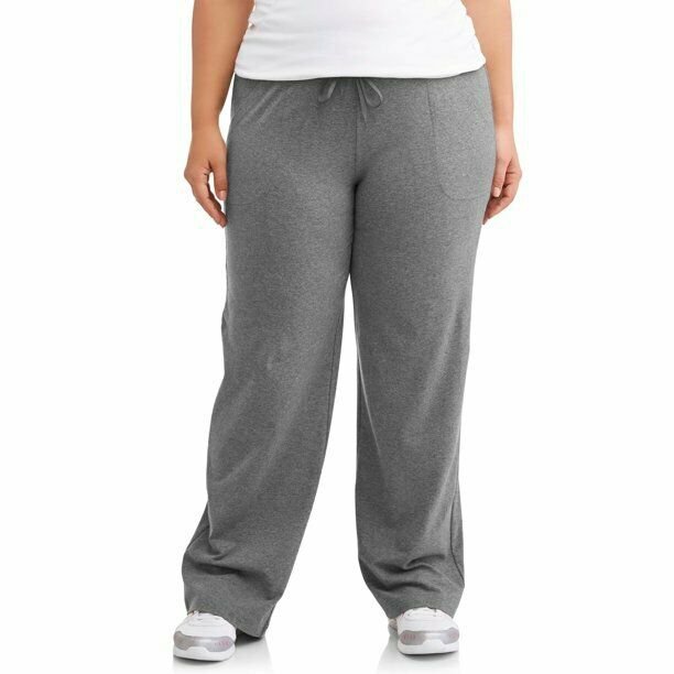 Athletic Works Plus Size Dri More Relaxed Fit Sweatpants