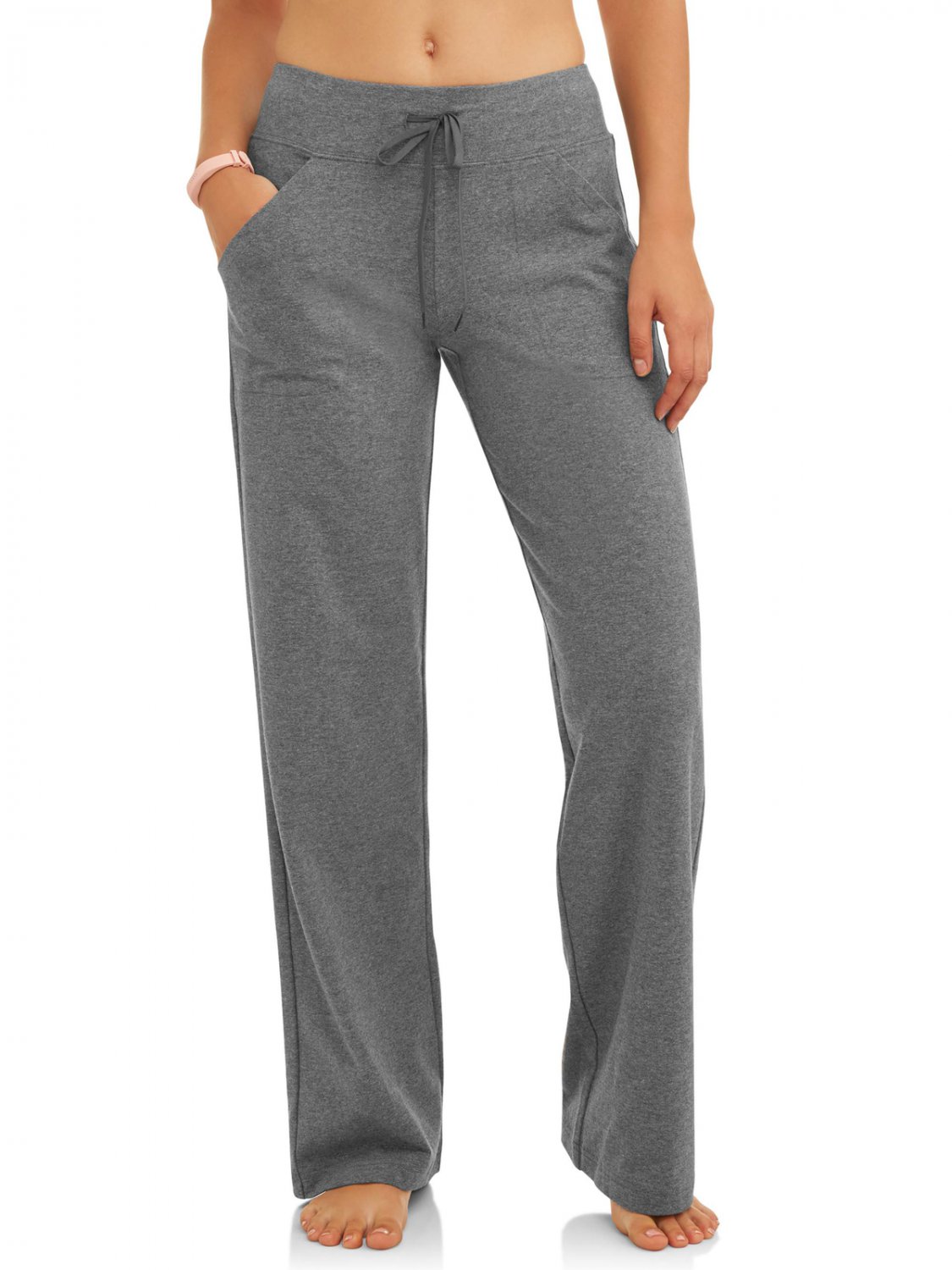Athletic Works Women's Dri-More Core Athleisure Relaxed Fit Yoga Pants Available