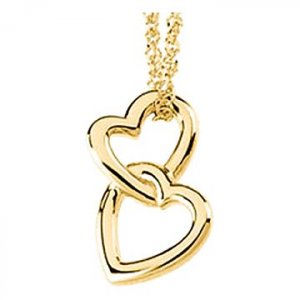 Double Heart Pendant