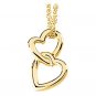 Double Heart Pendant