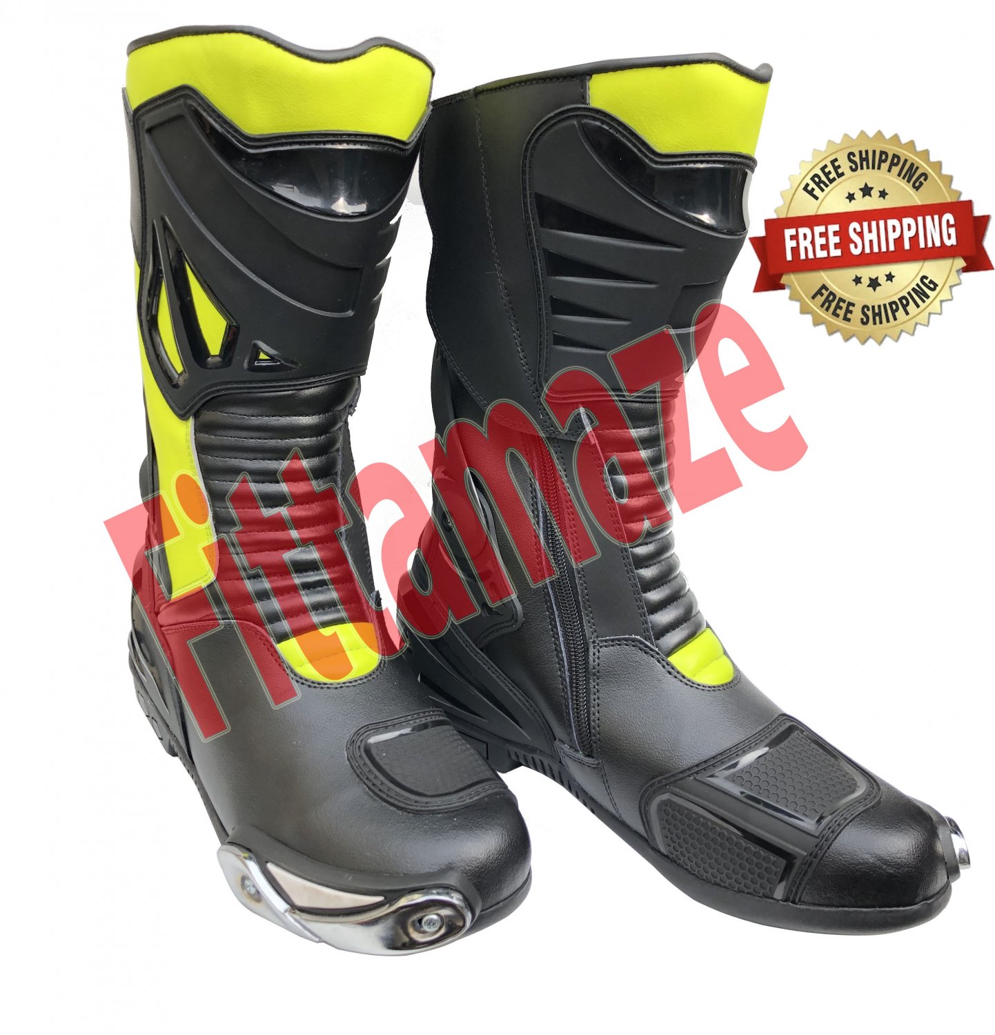 TOP QUALITY MOTORBIKE Shoes RACING RIDING LEATHER  MOTORCYCLE Boot