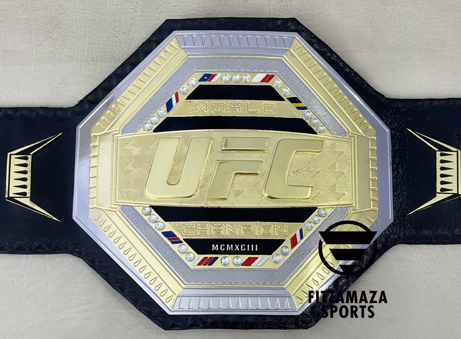 UFC LEGACY CHAMPIONSHIP RELICA TITLE BELT WORLD UFC CHAMPION 2MM BRASS