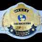 WWF Classic Gold Winged Eagle Wrestling Championship Belt Adult Size. Baby Blue