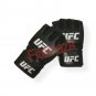 UFC MMA Black Fighting Boxing Leather Gloves