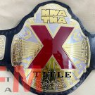 NWA TNA X Division Wrestling Championship Belt Genuine Leather Strap Adult