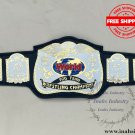 WWF World Tag Team DUAL PLATED Wrestling Championship Adult Size Belt