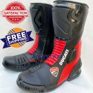 New Ducati Motorbike Leather Shoes Riding Leather Motorcycle Racing Boots