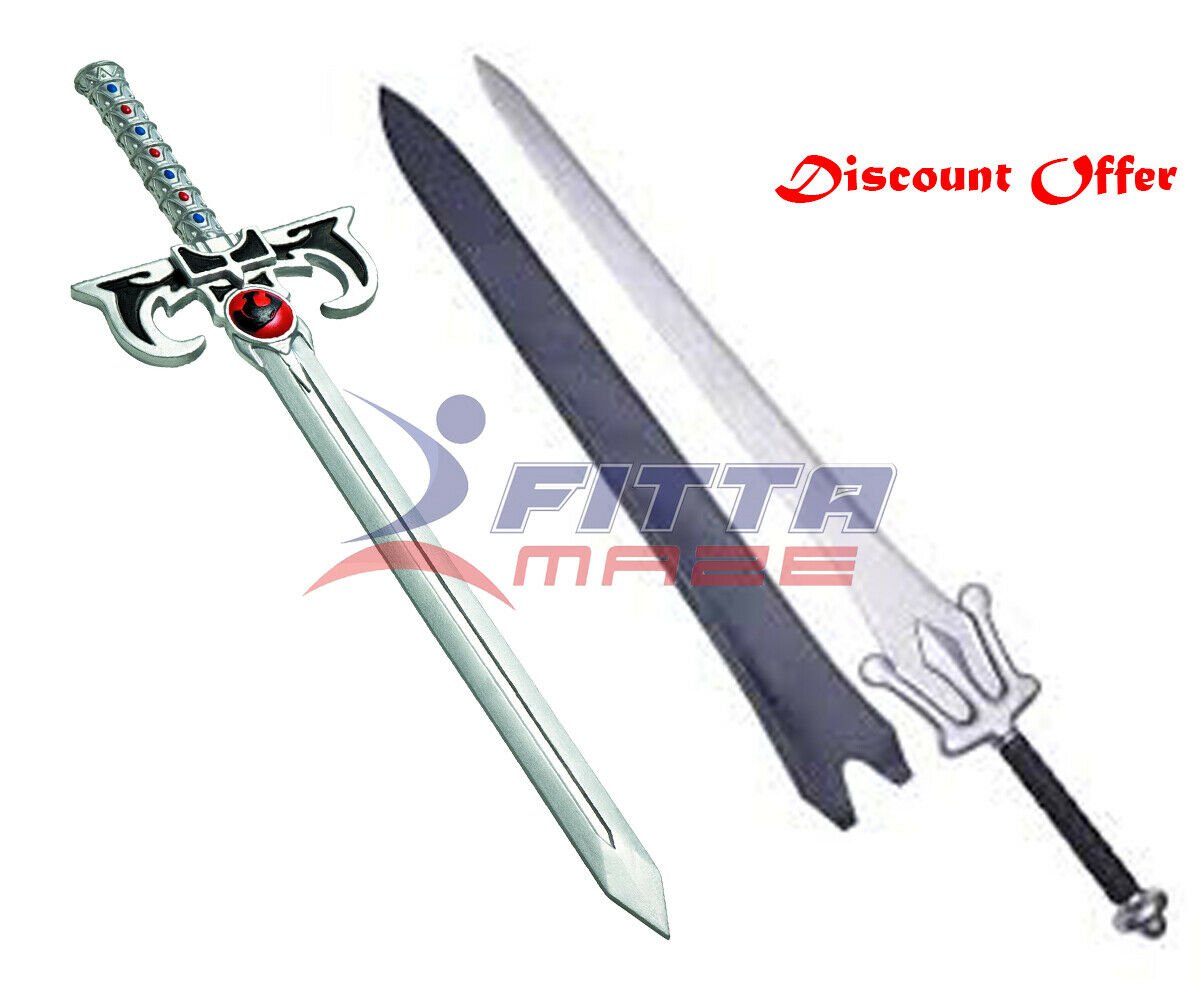 Thunder Cats Light on/off Function Sword of Omens And He Man Power Sword Both