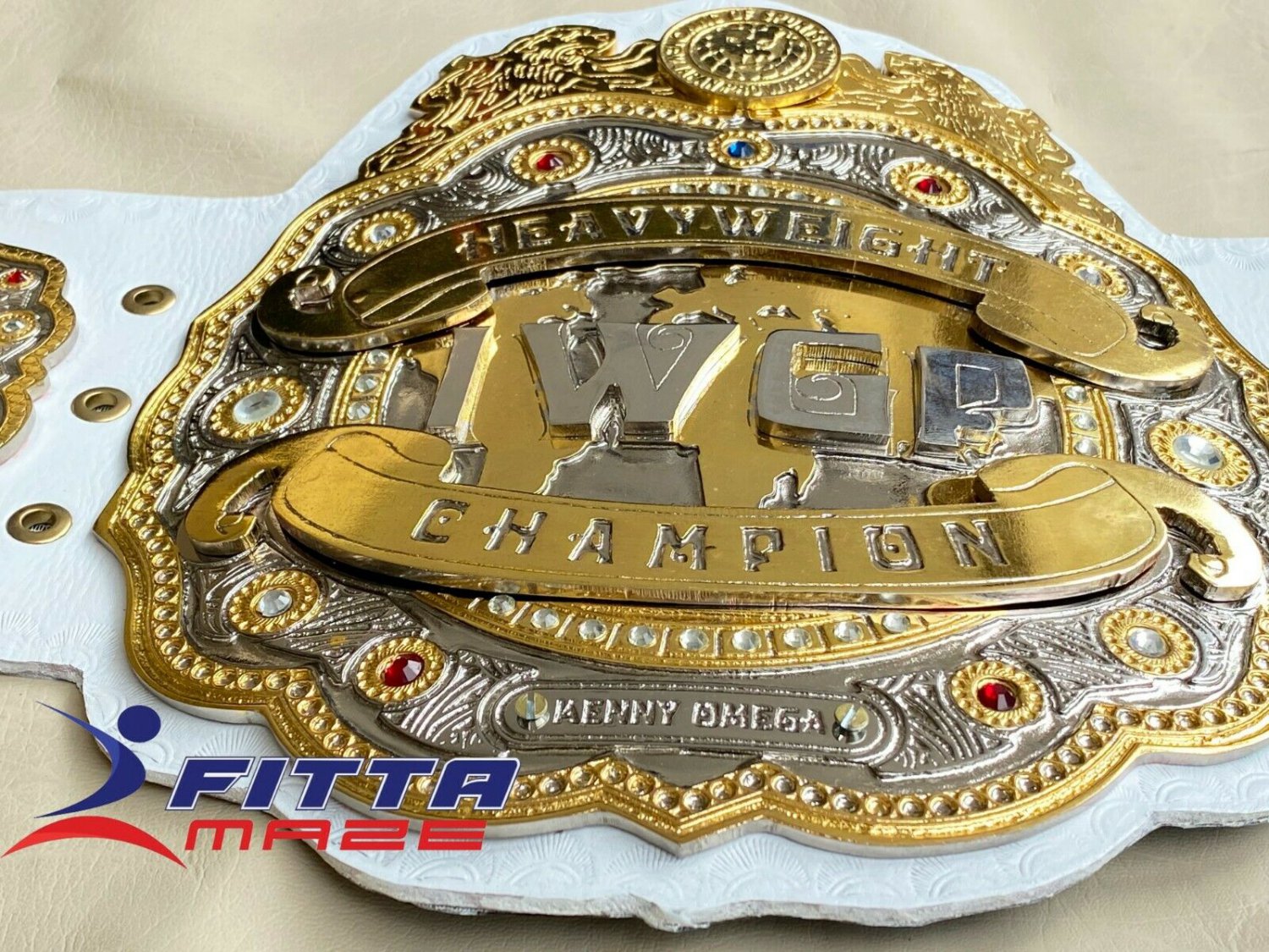 IWGP World Heavyweight Wrestling Championship Replica Title Belt Adult Size
