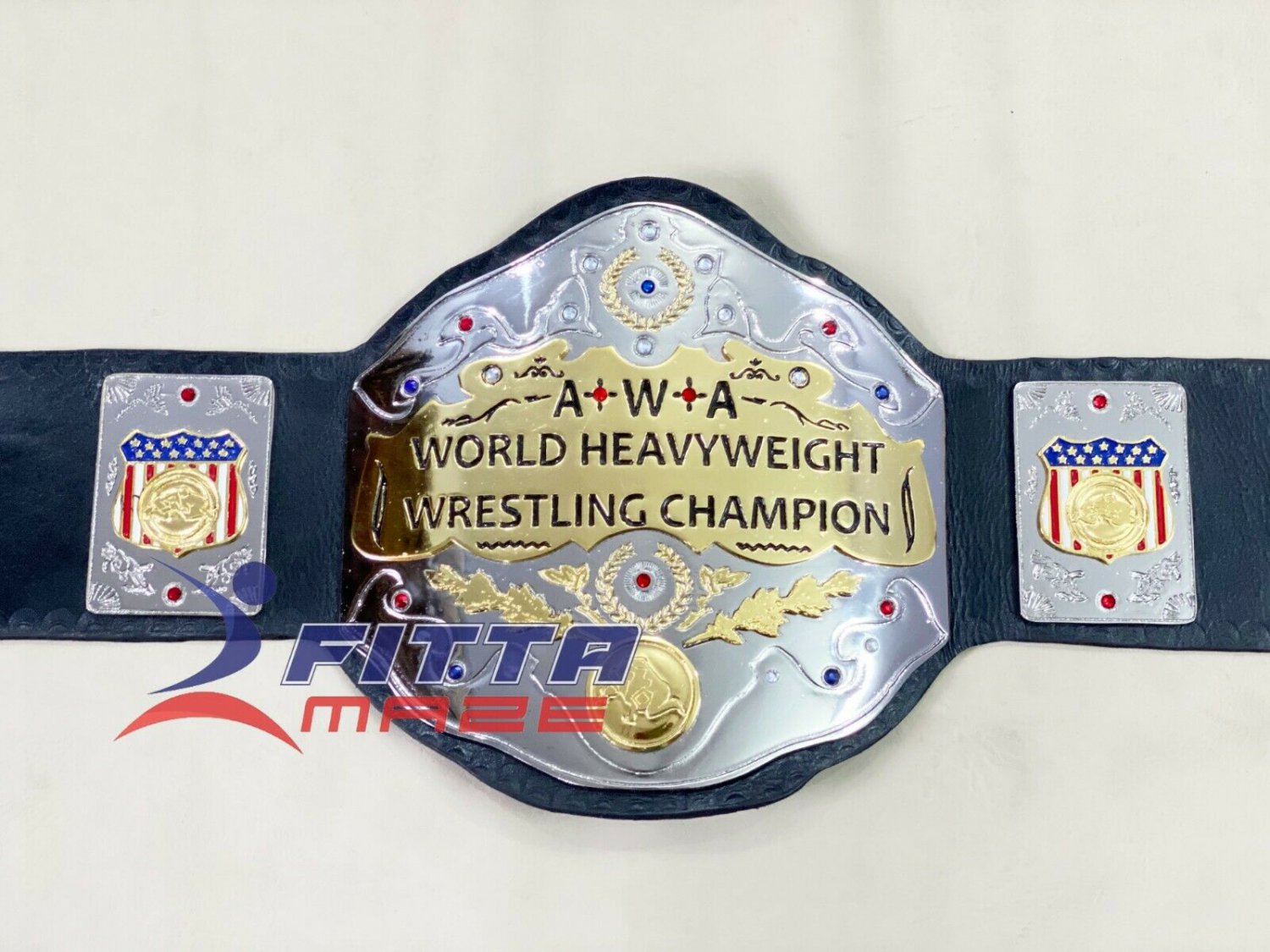AWA World Heavyweight Championship Title Wrestling Belt Replica