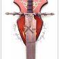 Ringwraith Swords from Lord of The Rings Comes Wooden Stand Ring Wraith