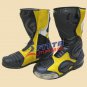 Top Quality LEATHER RACING Motorbike Shoes & Motorcycle Racing Boots Rubber Sole