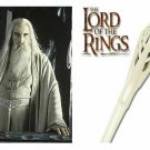 Staff of Gandalf White & STAFF OF SARUMAN BLACK FROM LOTR Both Together