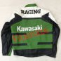 NewHandmade Men's Motorcycle Kawasaki Racing Genuine Leather Street Biker Jacket