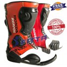 New Honda Repsol Motorcycle Bike Leather Racing Boots Motorbike Shoes
