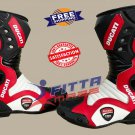 Top Quality Ducati Motorcycle Boots Genuine Leather & Motorbike Racing Shoes