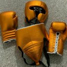 New Custom Boxing Gloves Genuine Leather lace Up Training Punching Set