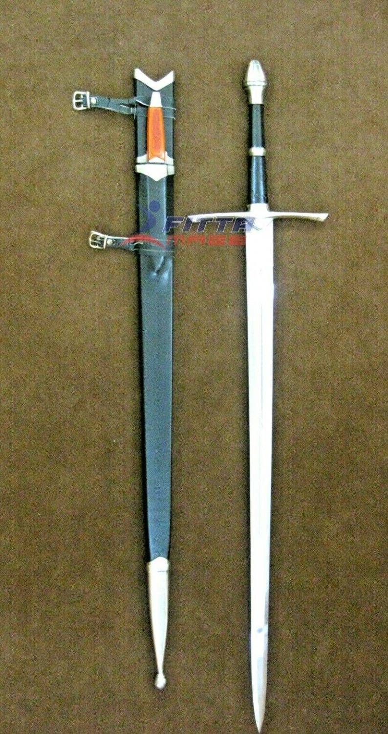 Aragorn Strider Sword with knife from Movie Lord Of The Ring Stainless Steel