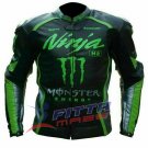 Brand New Customized Motorcycle Motorbike Monster Biker Racing Leather Jacket