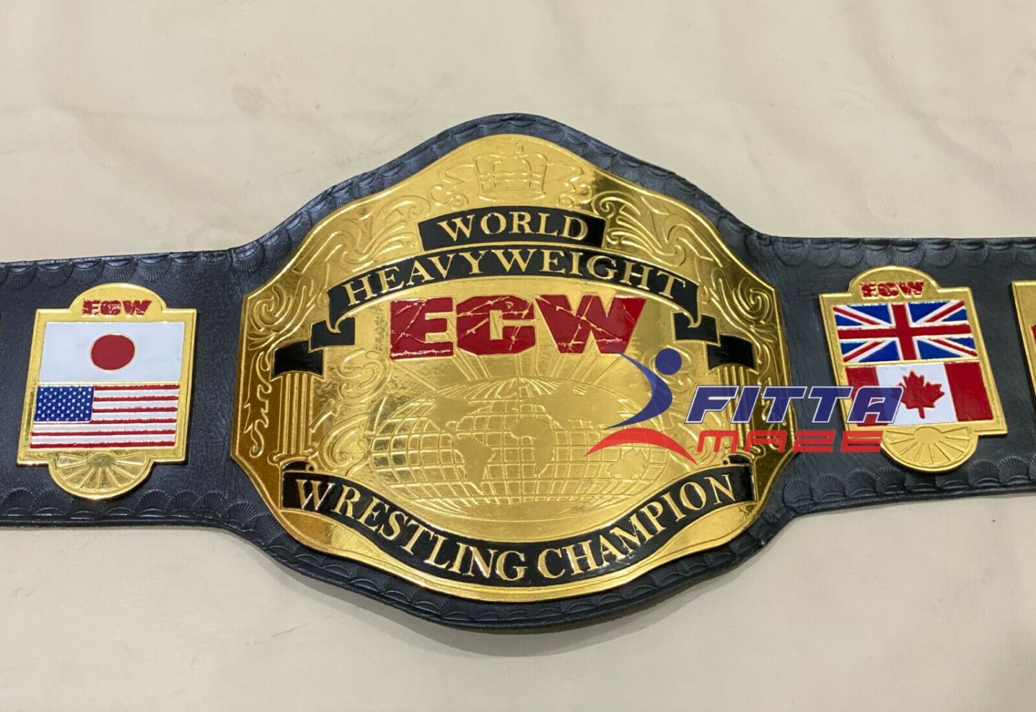 New ECW World Heavyweight Championship Wrestling Belt Replica