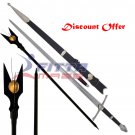 Aragorn Strider Sword & The Staff of Saruman Black Both From Lord Of The Ring