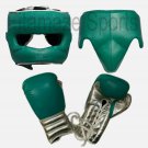 New Custom Boxing Gloves  Genuine Leather lace Up Training Punching Set