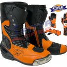 Pack Of KTM Racing Motorbike shoes And Gloves Made of Leathers Racing Boots