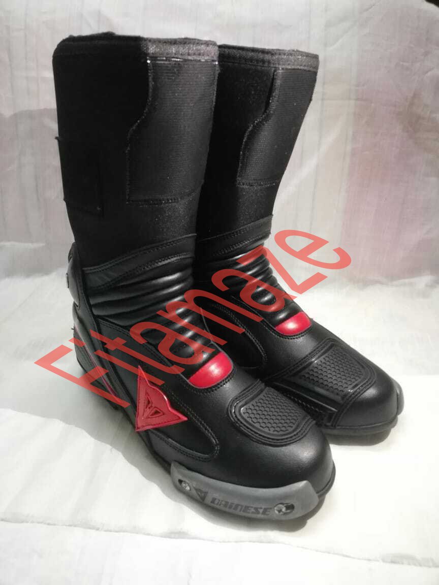 Dainese Motorcycle Boots Genuine Leather Motorbike Racing Shoes