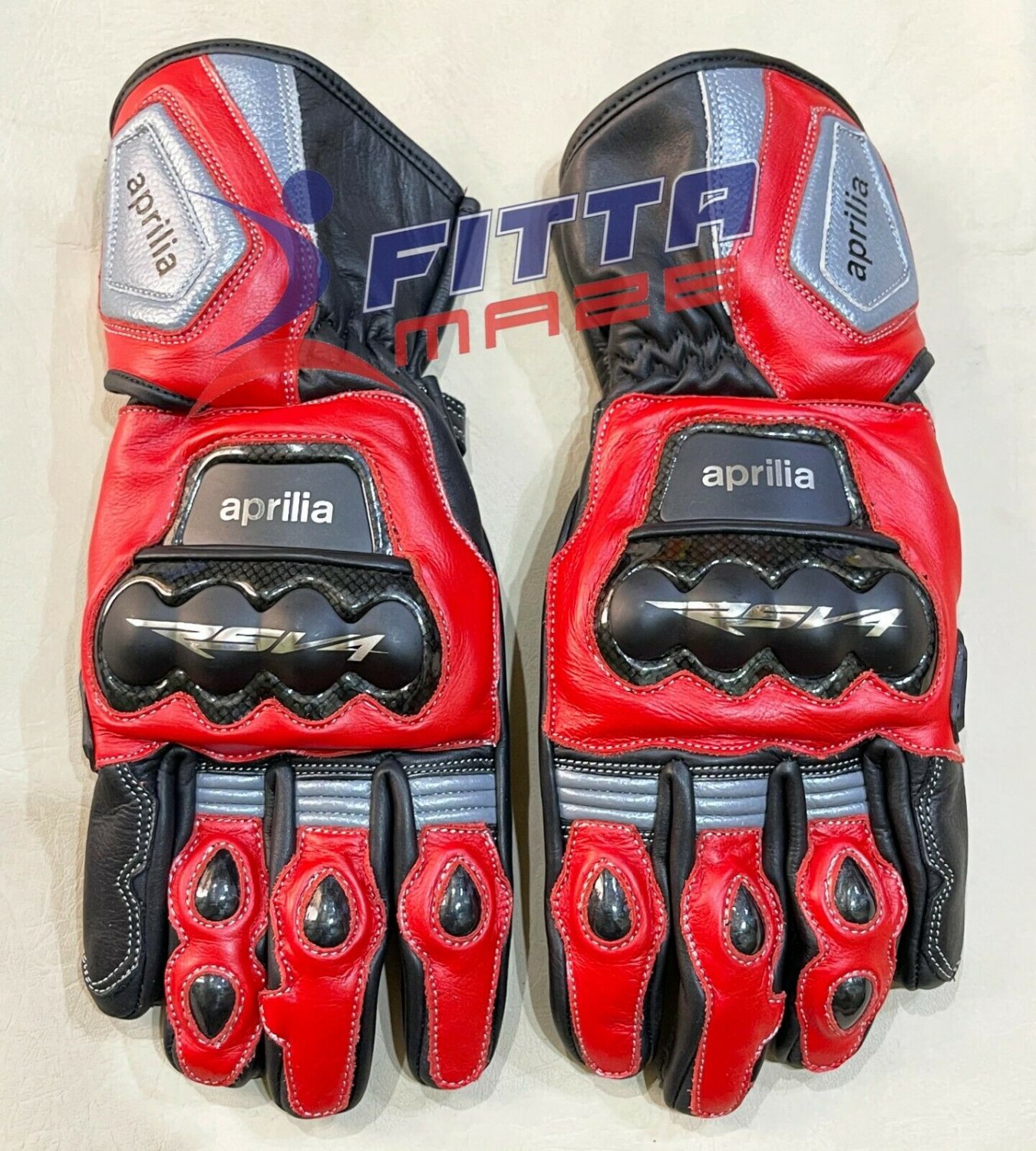 New Elegant Design Motorbike Racing Gloves Original Leather Motorcycle Gloves