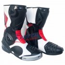 Fittamaze Motorcycle Leather boots Motorbike Leather Racing Shoes Custom