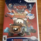 Cars Toon: Mater's Tall Tales (Nintendo Wii) Complete w/ Manual - Tested Working