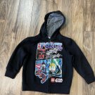 Lego Star Wars Hoodie “The Force” Toddler Size 3 Black