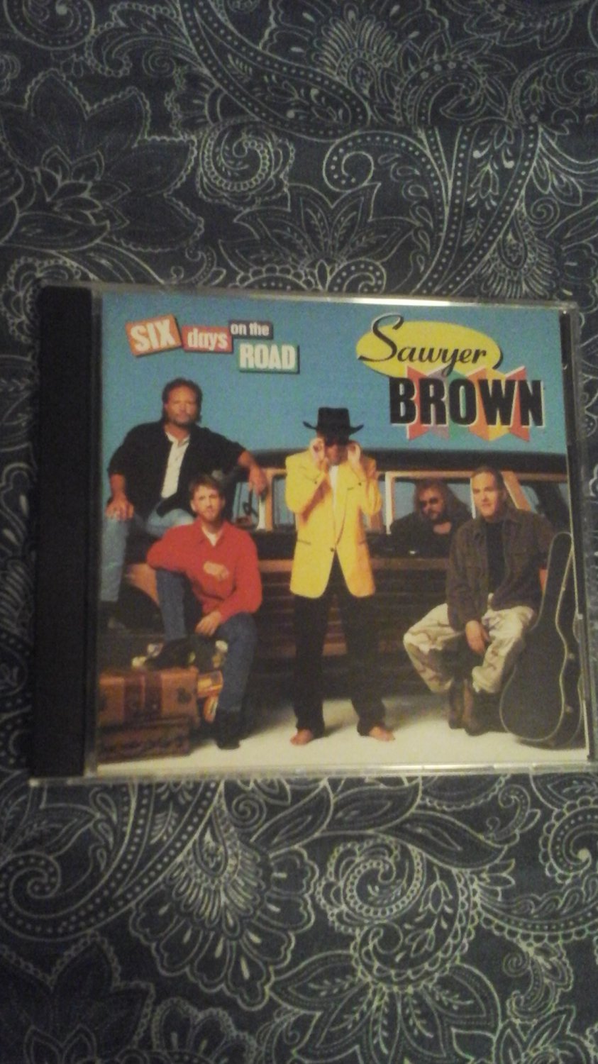 6 Days On The Road Sawyer Brown Six Days on the Road - Audio CD By Sawyer Brown - GOOD