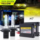 55W 3000K H7 HID Headlight+Adapter Kit For VW Tiguan 18-2020 Low Beam