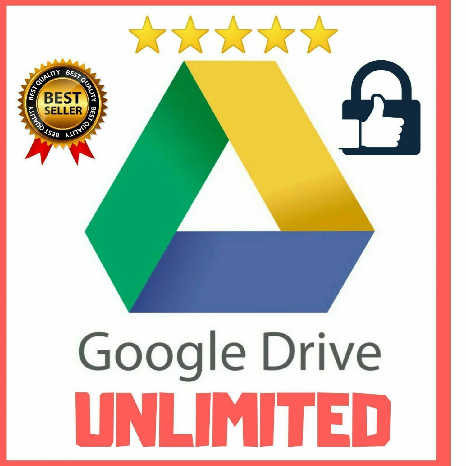 Unlimited Google Drive Cloud storage