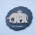 A Handmade Sri Lankan wooden souvenir. Made from natural timber.