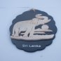 A Handmade Sri Lankan wooden souvenir. Made from natural timber.