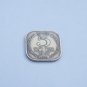 1971 Sri Lankan 5 Cents coin. Nickel Brass. 50 years old. Fully uncirculated.