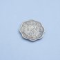 1957 Ceylon 2 Cents coin. Queen Elizabeth II  64 years old. Fully uncirculated.