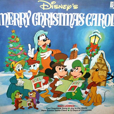 Disney's Merry Christmas Carols - Holiday Music Collection LP/CD