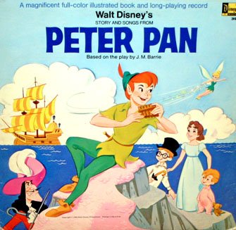 Walt Disney's Peter Pan - Story & Songs Soundtrack LP/CD