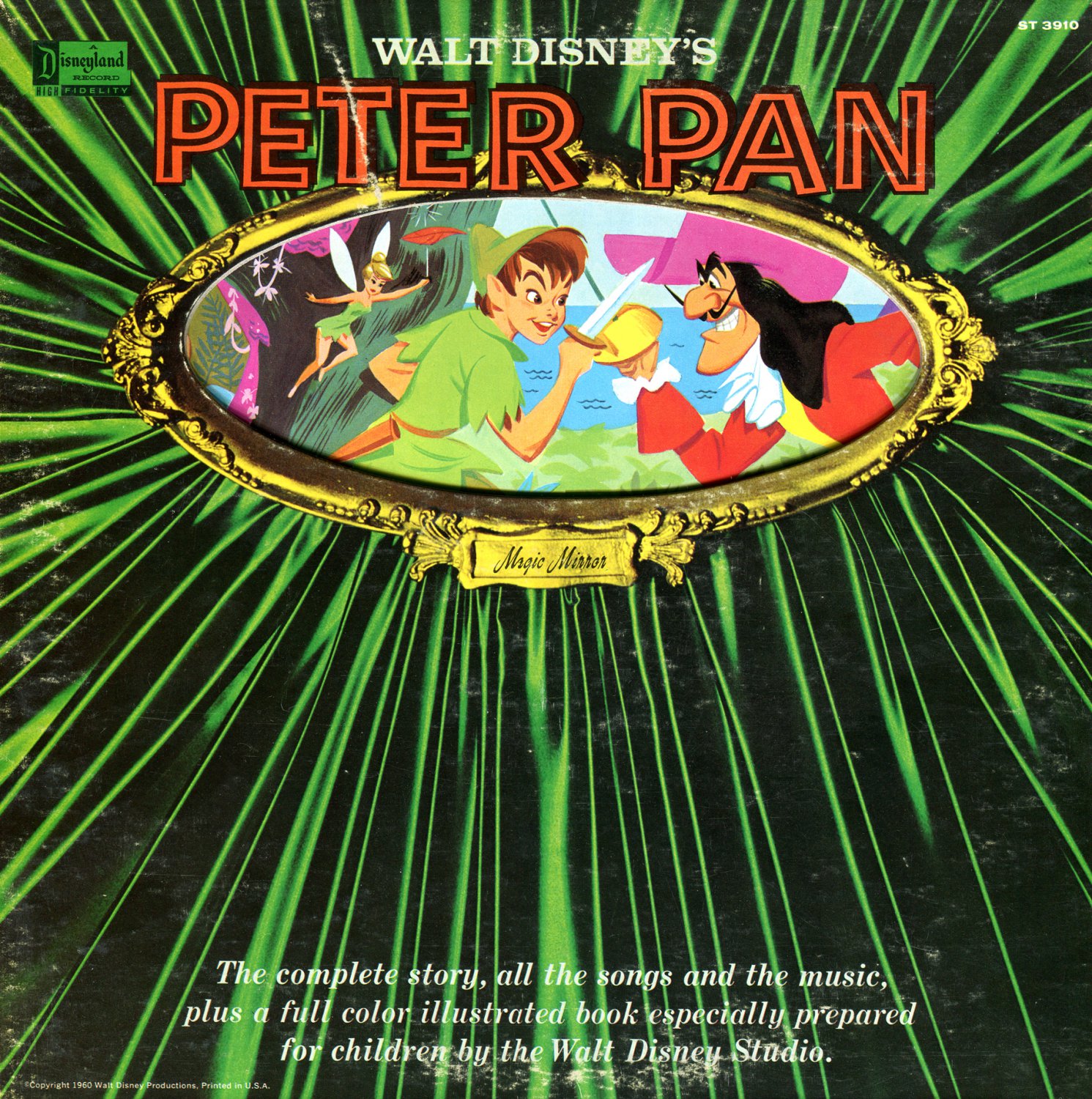 disney traditions peter pan story book